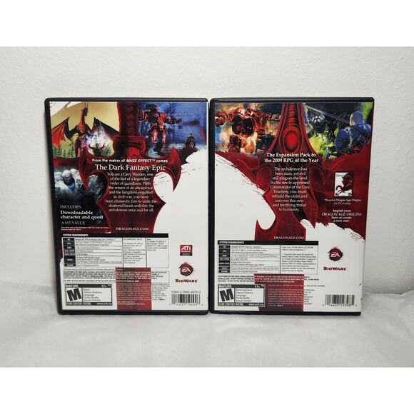 Dragon Age Origins & Awakening Expansion Pack PC DVD ROM BioWare EA, 2009,2010 - Picture 2 of 4